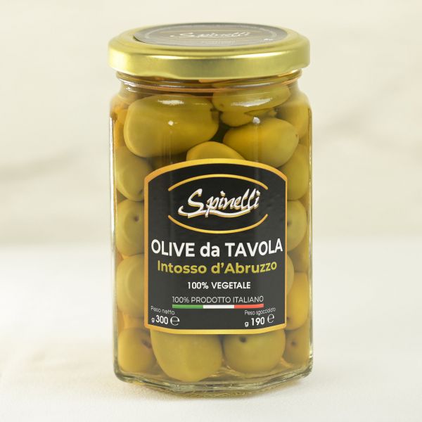 Table olives in jar, 300 g net weight