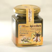 Acacia honey with pistachio, 250 g