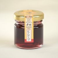 Acacia honey with strawberries, 40 g