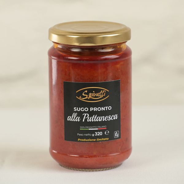 Tomato Sugo alla Puttanesca, 320 g net weight